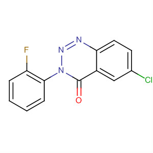 646525-38-4  1,2,3-Benzotriazin-4(3H)-one, 6-chloro-3-(2-fluorophenyl)-