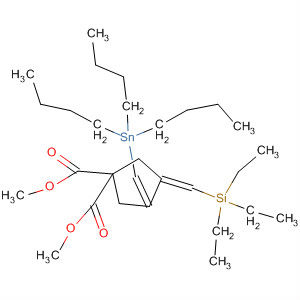 646536-81-4  1,1-Cyclopentanedicarboxylic acid,3-[(tributylstannyl)methylene]-4-[(triethylsilyl)methylene]-, dimethyl ester,(3Z,4Z)-