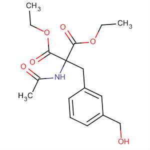 63999-86-0  Propanedioic acid, (acetylamino)[[3-(hydroxymethyl)phenyl]methyl]-,diethyl ester