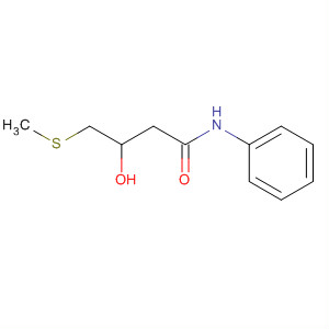 64005-76-1  Butanamide, 3-hydroxy-4-(methylthio)-N-phenyl-