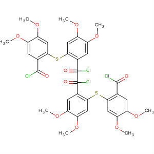 64015-94-7  Benzoyl chloride, 2,2'-dithiobis[4,5-dimethoxy-