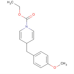 640296-83-9  1(4H)-Pyridinecarboxylic acid, 4-[(4-methoxyphenyl)methyl]-, ethyl ester