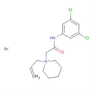 64031-44-3  Piperidinium,1-[2-[(3,5-dichlorophenyl)amino]-2-oxoethyl]-1-(2-propenyl)-, bromide
