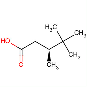 64043-89-6  Pentanoic acid, 3,4,4-trimethyl-, (S)-