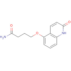 64066-49-5  Butanamide, 4-[(1,2-dihydro-2-oxo-5-quinolinyl)oxy]-