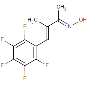 64077-13-0  3-Buten-2-one, 3-methyl-4-(pentafluorophenyl)-, oxime, (E,E)-