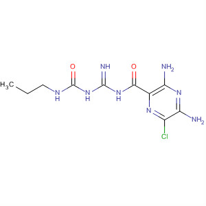 64077-48-1  Pyrazinecarboxamide,3,5-diamino-6-chloro-N-[imino[[(propylamino)carbonyl]amino]methyl]-