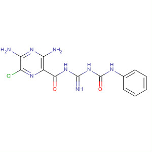 64077-52-7  Pyrazinecarboxamide,3,5-diamino-6-chloro-N-[imino[[(phenylamino)carbonyl]amino]methyl]-