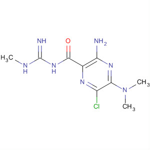 64077-59-4  Pyrazinecarboxamide,3-amino-6-chloro-5-(dimethylamino)-N-[imino(methylamino)methyl]-