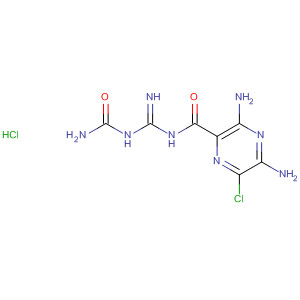 64077-64-1  Pyrazinecarboxamide,3,5-diamino-N-[[(aminocarbonyl)amino]iminomethyl]-6-chloro-,monohydrochloride