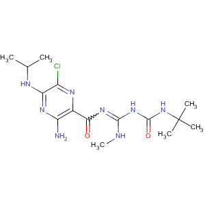 64077-67-4  Pyrazinecarboxamide,3-amino-6-chloro-N-[[[[(1,1-dimethylethyl)amino]carbonyl]amino](methylamino)methylene]-5-[(1-methylethyl)amino]-