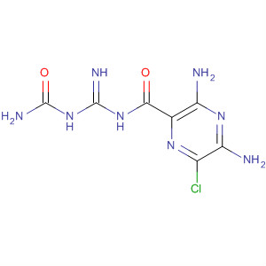 64077-75-4  Pyrazinecarboxamide,3,5-diamino-N-[[(aminocarbonyl)amino]iminomethyl]-6-chloro-