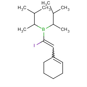 64106-88-3  Borane, [2-(1-cyclohexen-1-yl)-1-iodoethenyl]bis(1,2-dimethylpropyl)-