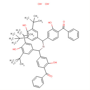 64108-01-6  Nickel, bis[4-benzoyl-3-hydroxyphenyl3,5-bis(1,1-dimethylethyl)-4-hydroxybenzoato]-