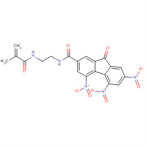 64129-11-9  9H-Fluorene-2-carboxamide,N-[2-[(2-methyl-1-oxo-2-propenyl)amino]ethyl]-4,5,7-trinitro-9-oxo-