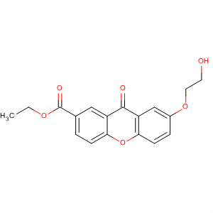 64137-78-6  9H-Xanthene-2-carboxylic acid, 7-(2-hydroxyethoxy)-9-oxo-, ethyl ester