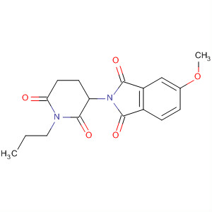 64139-06-6  1H-Isoindole-1,3(2H)-dione,2-(2,6-dioxo-1-propyl-3-piperidinyl)-5-methoxy-