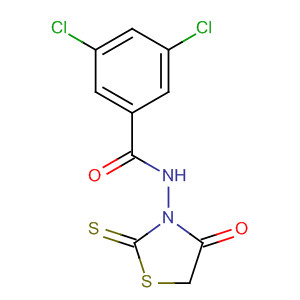 64145-15-9  Benzamide, 3,5-dichloro-N-(4-oxo-2-thioxo-3-thiazolidinyl)-