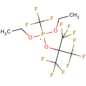 64148-97-6  Phosphoranyl,diethoxy[2,2,2-trifluoro-1,1-bis(trifluoromethyl)ethoxy](trifluoromethyl)-