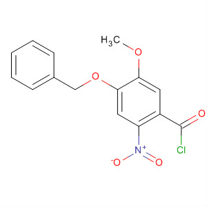 64154-78-5  Benzoyl chloride, 5-methoxy-2-nitro-4-(phenylmethoxy)-