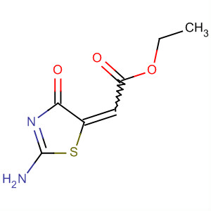 64157-08-0  Acetic acid, (2-amino-4-oxo-5(4H)-thiazolylidene)-, ethyl ester