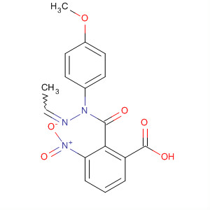 64160-51-6  Benzoic acid, 3-nitro-, ethylidene(4-methoxyphenyl)hydrazide