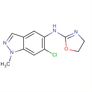 64166-39-8  1H-Indazol-5-amine, 6-chloro-N-(4,5-dihydro-2-oxazolyl)-1-methyl-