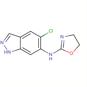 64166-44-5  1H-Indazol-6-amine, 5-chloro-N-(4,5-dihydro-2-oxazolyl)-