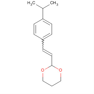 64181-24-4  1,3-Dioxane, 2-[2-[4-(1-methylethyl)phenyl]ethenyl]-