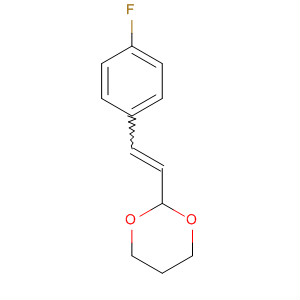 64181-26-6  1,3-Dioxane, 2-[2-(4-fluorophenyl)ethenyl]-