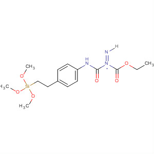 64185-87-1  Diazenecarboxylic acid,[[[4-[2-(trimethoxysilyl)ethyl]phenyl]amino]carbonyl]-, ethyl ester