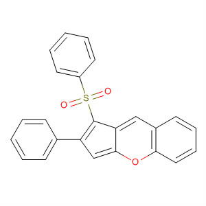 64187-66-2  Cyclopenta[b][1]benzopyran, 2-phenyl-1-(phenylsulfonyl)-