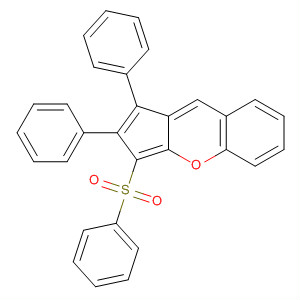 64187-68-4  Cyclopenta[b][1]benzopyran, 1,2-diphenyl-3-(phenylsulfonyl)-