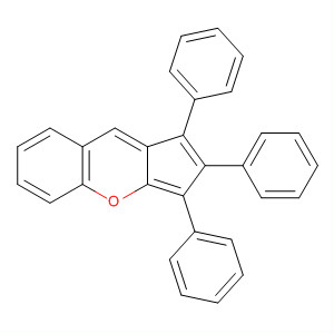 64187-69-5  Cyclopenta[b][1]benzopyran, 1,2,3-triphenyl-