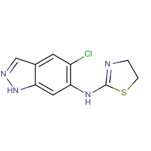 64196-88-9  1H-Indazol-6-amine, 5-chloro-N-(4,5-dihydro-2-thiazolyl)-