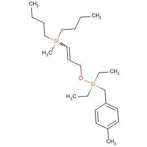 64199-07-1  Silane,dibutyl[3-[[diethyl[(4-methylphenyl)methyl]silyl]oxy]-1-propenyl]methyl-
