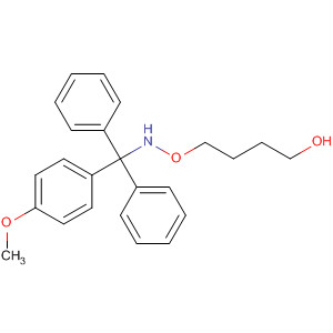 641990-93-4  1-Butanol, 4-[[[(4-methoxyphenyl)diphenylmethyl]amino]oxy]-