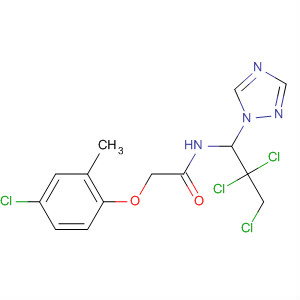 64204-96-2  Acetamide,2-(4-chloro-2-methylphenoxy)-N-[2,2,3-trichloro-1-(1H-1,2,4-triazol-1-yl)propyl]-