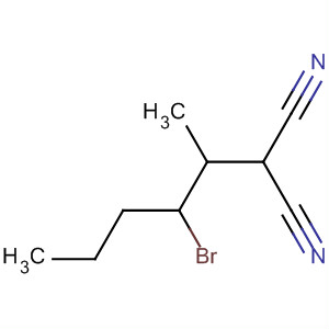 64206-68-4  Propanedinitrile, (2-bromo-1-methylpentyl)-