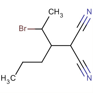 64206-69-5  Propanedinitrile, [1-(1-bromoethyl)butyl]-