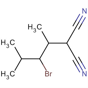 64206-72-0  Propanedinitrile, (2-bromo-1,3-dimethylbutyl)-