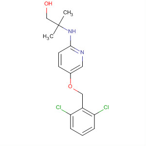 642084-41-1  1-Propanol,2-[[5-[(2,6-dichlorophenyl)methoxy]-2-pyridinyl]amino]-2-methyl-