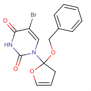 64220-02-6  2,4(1H,3H)-Pyrimidinedione,5-bromo-1-[tetrahydro-2-(phenylmethoxy)-2-furanyl]-