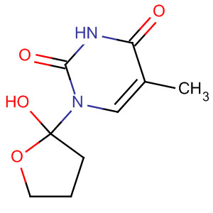 64220-07-1  2,4(1H,3H)-Pyrimidinedione,5-methyl-1-(tetrahydro-2-hydroxy-2-furanyl)-