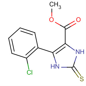 64220-17-3  1H-Imidazole-4-carboxylic acid,5-(2-chlorophenyl)-2,3-dihydro-2-thioxo-, methyl ester