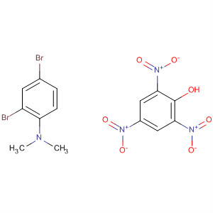 64230-28-0  Benzenamine, 2,4-dibromo-N,N-dimethyl-, compd. with2,4,6-trinitrophenol (1:1)