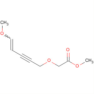 64250-31-3  Acetic acid, [(5-methoxy-4-penten-2-ynyl)oxy]-, methyl ester