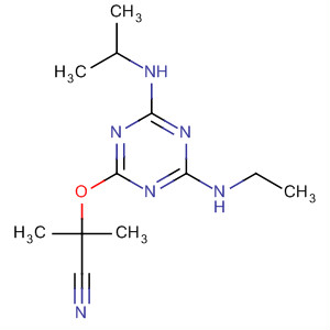 64263-09-8  Propanenitrile,2-[[4-(ethylamino)-6-[(1-methylethyl)amino]-1,3,5-triazin-2-yl]oxy]-2-methyl-