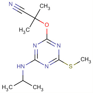 64263-23-6  Propanenitrile,2-methyl-2-[[4-[(1-methylethyl)amino]-6-(methylthio)-1,3,5-triazin-2-yl]oxy]-
