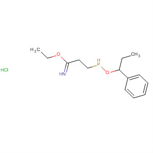64268-71-9  Propanimidic acid, 3-(phenylpropoxyphosphinyl)-, ethyl ester,hydrochloride